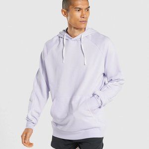 Gymshark Mens RECESS HOODIE Light Purple XL